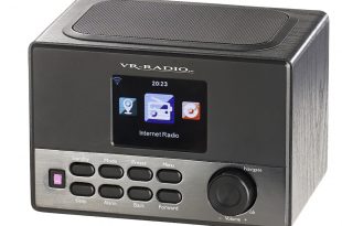 VR-Radio WLAN-Internetradio-Box IRS-600 mit Wecker und USB-Ladestation  