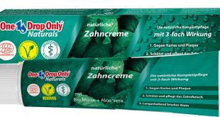 Neue vegane Bio-Zahncreme Naturals von One Drop Only  