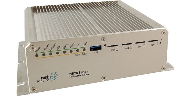 NetModule NB2800 - Neuer Multimedia Router für Busse
