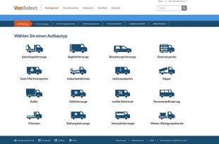 IAA Nutzfahrzeuge - VanSelect: Vergleichsportal für Auf-/Umbauten öffnet sich Endkunden