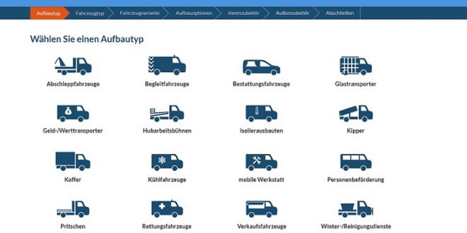 IAA Nutzfahrzeuge - VanSelect: Vergleichsportal für Auf-/Umbauten öffnet sich Endkunden
