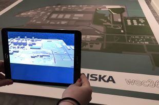 AR-App ermöglicht virtuelle Tour über unbebauten Industriepark