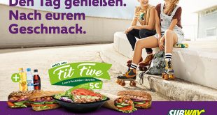 Mit Fit Five macht sich SUBWAY® fit für Frauen