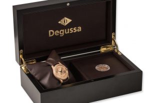 Weltneuheit: Exklusive Krügerrand-Uhr von Degussa mit limitierter Jubiläumsmünze als Zifferblatt  