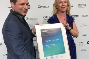 GreenLine Hotels als erste Hotelgruppe beim GreenTec Award ausgezeichnet +++ Wichtigster Umweltpreis der Welt feiert 10jähriges Jubiliäum +++
